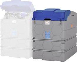 Produktbild: Cemo Erweiterungstank Cube AdBlue® Outdoor 2.500 l, stationär, für Adblue®-Tankanlage Cube AdBlue® Outdoor