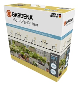 Produktbild: GARDENA Micro-Drip-System Tropfbewässerung Set Balkon (15 Pflanzen) - Aktion Typ 13401-32