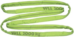Produktbild: KERBL Rundschlinge grün, doppelt ummantelt, Zugkraft 2,0 t