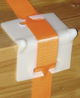 Produktbild: KERBL Kantenschutz verstärkte Ausführung, 14 x 9,5 cm, für Zurrgurte bis 55 mm Breite