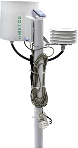 Produktbild: METOS® Wetterstation Basic 4 mit 4 Sensoren und Stationsmast zzgl. Servicevertrag
