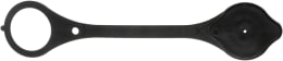 Produktbild: Kennfixx® Staubschutz schwarz, BG 03, für Hydraulikstecker