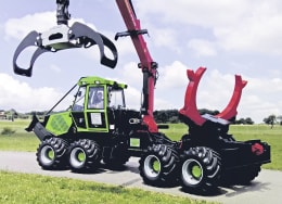 Produktbild: Noe Forsttraktor NF 170-8R 8-Rad