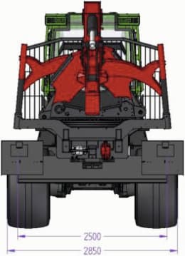 Produktbild: Noe Forsttraktor NF 210-8R 8-Rad