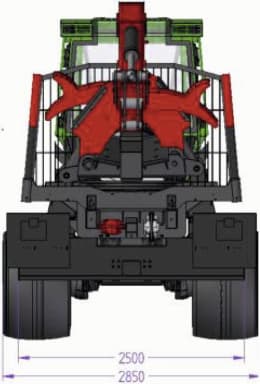 Produktbild: Noe Forsttraktor NF 170-8R 8-Rad