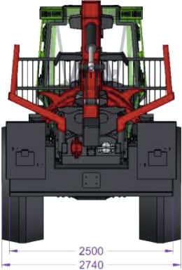 Produktbild: Noe Forsttraktor NF 210-4R 4-Rad
