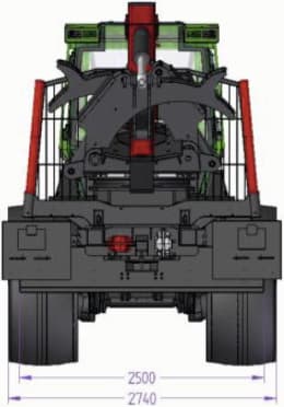 Produktbild: Noe Forsttraktor NF 170-6R 6-Rad