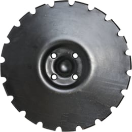 Produktbild: NIAUX 200 Eggenscheibe 450 x 5 mm, LK 98 mm, gerade, gezahnt, für Väderstad