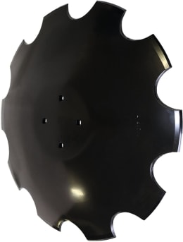 Produktbild: NIAUX 200 Eggenscheibe 510 x 5 mm, LK 98 mm, gewölbt, gezahnt, flacher Ansatz, für Bednar, Farmet, Köckerling