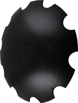 Produktbild: NIAUX 200 Eggenscheibe 620 x 6 mm, LK 98 mm, gewölbt, gezahnt, flacher Ansatz, für Köckerling