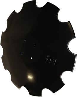 Produktbild: NIAUX 200 Eggenscheibe 580 x 5 mm, LK 110 mm, gewölbt, gezahnt, flacher Ansatz, für Pöttinger
