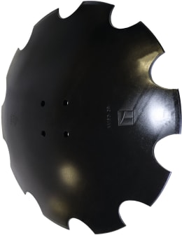 Produktbild: NIAUX 200 Eggenscheibe 560 x 4,3 mm, LK 99 mm, gewölbt, gezahnt, für Quivogne