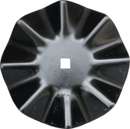 Produktbild: Eggenscheibe gewölbt und gewellt mit Vierkant-Aufnahme 31 x 31 mm