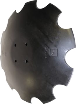 Produktbild: NIAUX 200 Eggenscheibe 510 x 4 mm, LK 110 mm, gewölbt, gezahnt, flacher Ansatz, für Pöttinger