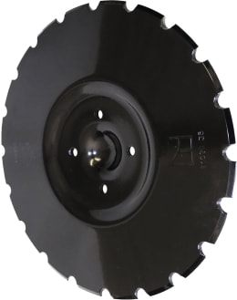 Produktbild: NIAUX 200 Säscheibe 410 x 5 mm, LK 104 mm, gerade, gezahnt, für Sämaschine Väderstad Rapid 300, 400, 600