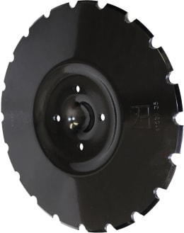 Produktbild: NIAUX 200 Säscheibe 410 x 5 mm, LK 104 mm, gerade, gezahnt, für Sämaschine Väderstad Rapid 300, 400, 600