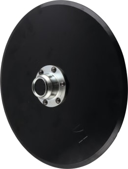 Produktbild: NIAUX 200 Säscheibe 382 x 4 mm, LK 80 mm, gerade, glatt, mit Lager und Nieten, für Sämaschine Väderstad