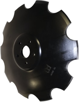 Produktbild: NIAUX 200 Eggenscheibe 510 x 6 mm, LK 113 mm, gewölbt, gezahnt, flacher Ansatz, für Great Plains, Simba