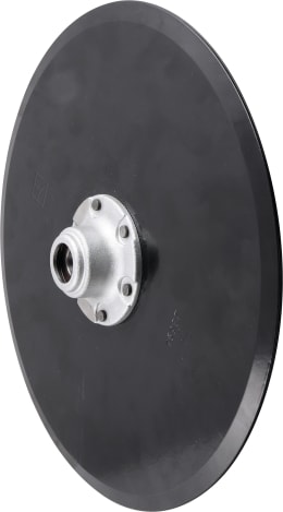 Produktbild: NIAUX 200 Säscheibe 380 x 4 mm, LK 85 mm, gerade, glatt, mit Lager und Nieten, für Sämaschine Kuhn
