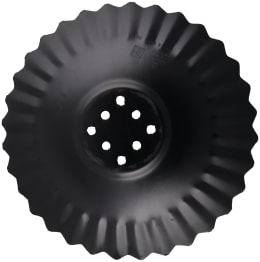 Produktbild: NIAUX 200 Eggenscheibe 508 x 5 mm, LK 80/110 mm, gewölbt, gewellt, gezahnt, für Agrisem