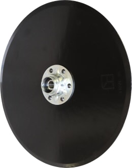 Produktbild: NIAUX 200 Säscheibe 382 x 3,5 mm, LK 73 mm, gerade, glatt, mit Lager und Nieten, für Sämaschine John Deere