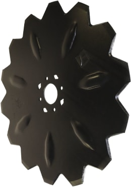 Produktbild: NIAUX 200 Sechscheibe 500 x 5 mm, LK 90/100 mm, gerade, gezahnt, für Vogel & Noot