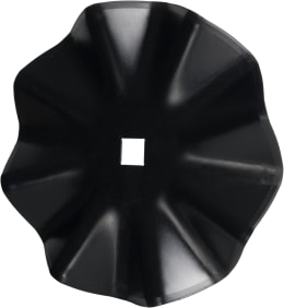 Produktbild: NIAUX 200 Eggenscheibe 490 x 5 mm, ZB Vierkant, 31 x 31 mm, gerade, gewellt, für universal