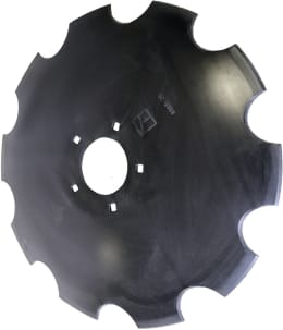 Produktbild: NIAUX 200 Eggenscheibe 568 x 6 mm, LK 140 mm, ZB rund, 95,0 mm, gewölbt, gezahnt, flacher Ansatz, für Dal-Bo