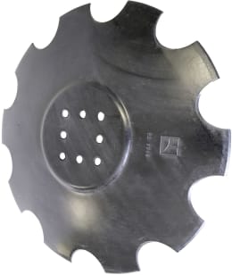 Produktbild: NIAUX 200 Eggenscheibe 510 x 4 mm, LK 80/110 mm, gewölbt, gezahnt, flacher Ansatz, für Agrisem