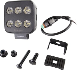 Set: LED-Arbeitsscheinwerfer 6.600 lm/52 W, 9 – 36 V DC, weite Ausleuchtung
