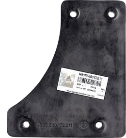 Produktbild: Fendt Gummiplatte 180 x 155 x 15 mm für Trittstufte Einstieg Traktor Vario 800