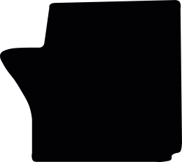 Produktbild: Fußmatte Velours schwarz, für Kramer Teleskoplader KT559 Typ 416, ab Bj. 01.24