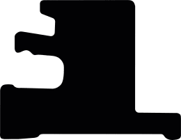Produktbild: Fußmatte Velours schwarz, für Liebherr Teleskoplader T 60-9s, ab Bj. 19