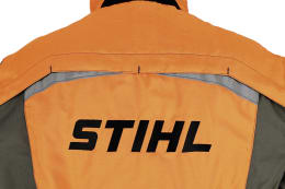 Produktbild: STIHL Forstjacke Function Ergo, olivgrün, warnorange, schwarz