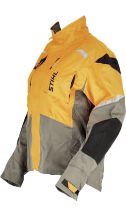 Produktbild: STIHL Forstjacke Advance X-Shell, warnorange, schwarz