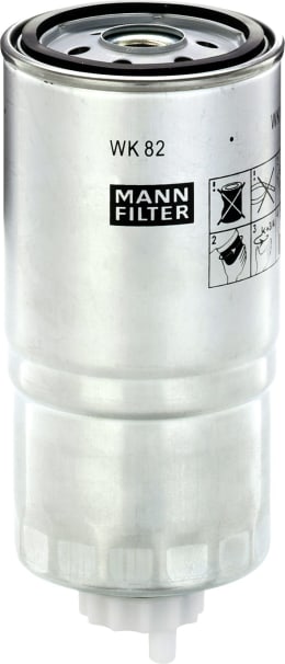 Produktbild: MANN Kraftstofffilter WK 82