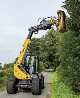 Produktbild: MECALAC Schwenklader AS900TELE Z-Kinematik, Teleskoparm, Hubkraft 3.700 daN, 55,4 kW (75 PS) bei 2.300 min⁻¹