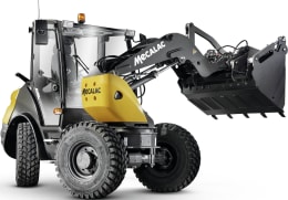 Produktbild: MECALAC Schwenklader AS600 Hubkraft 2.000 daN, 36,4 kW (49,5 PS) bei 2.300 min⁻¹, 0 – 20 km/h, P-Kinematik
