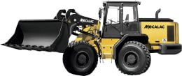 Produktbild: MECALAC Schwenklader AS210 Hubkraft 10.600 daN, 129 kW (175 PS) bei 2.200 min⁻¹, 0 – 20 km/h, Z-Plus-Kinematik