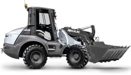 Produktbild: MECALAC Schwenklader ES1000 Z-Kinematik, Elektromotor, Hubkraft 4.000 daN, 0 – 25 km/h