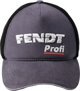 Produktbild: Fendt Cap Profi Trucker für Erwachsene, schwarz, grau