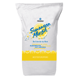 Produktbild: Höveler Summer Mash zucker- und stärkearm, zum Einweichen mit kaltem oder warmem Wasser 15 kg Sack