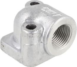 Produktbild: Posch® Winkelflansch M 18 x 1,5 IG, für Holzspalter SpaltAxt 8, RuckZuck; Wipp-Kreissäge