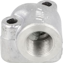 Produktbild: Posch® Winkelflansch M 18 x 1,5 IG, für Holzspalter SpaltAxt 8, RuckZuck; Wipp-Kreissäge
