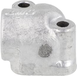 Produktbild: Posch® Winkelflansch M 18 x 1,5 IG, für Holzspalter SpaltAxt 8, RuckZuck; Wipp-Kreissäge