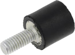 Produktbild: Posch® Gummipuffer M 4 IG, M 4 AG, Ø 10 mm, für Holzspalter HomeSplit, HydroCombi 10, 13, 18, SpaltAxt 10