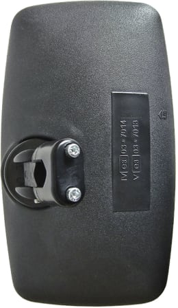 Produktbild: Außenspiegel SK 155, 155 x 267 mm, Wölbungsradius 300 mm für Ø Spiegelarm 14 – 18 mm