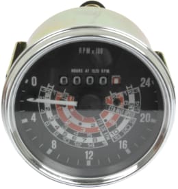 Produktbild: Traktormeter Ø 79/90 mm, 0 bis 24 km/h, für Traktor Massey Ferguson 35
