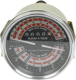Produktbild: Traktormeter Ø 79/90 mm, 0 bis 24 mile/h, für Traktor Massey Ferguson 165, 168, 185, 188