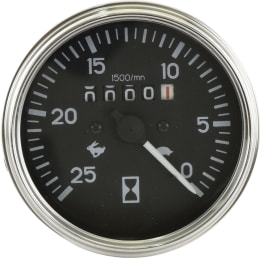 Produktbild: Traktormeter 0 bis 25 km/h, rechtsdrehend, für Traktor Landini, Massey Ferguson